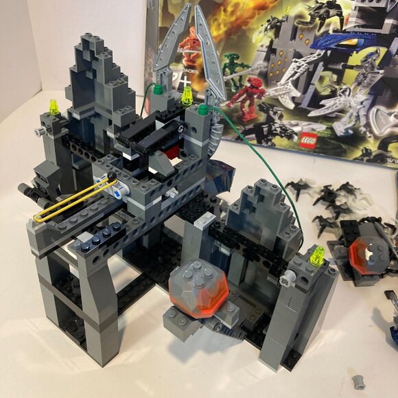 LEGO Bionicle 8769 Visorak's Gate Toa Hordika Near Complete Set + Box + Manual - Picture 8 of 13